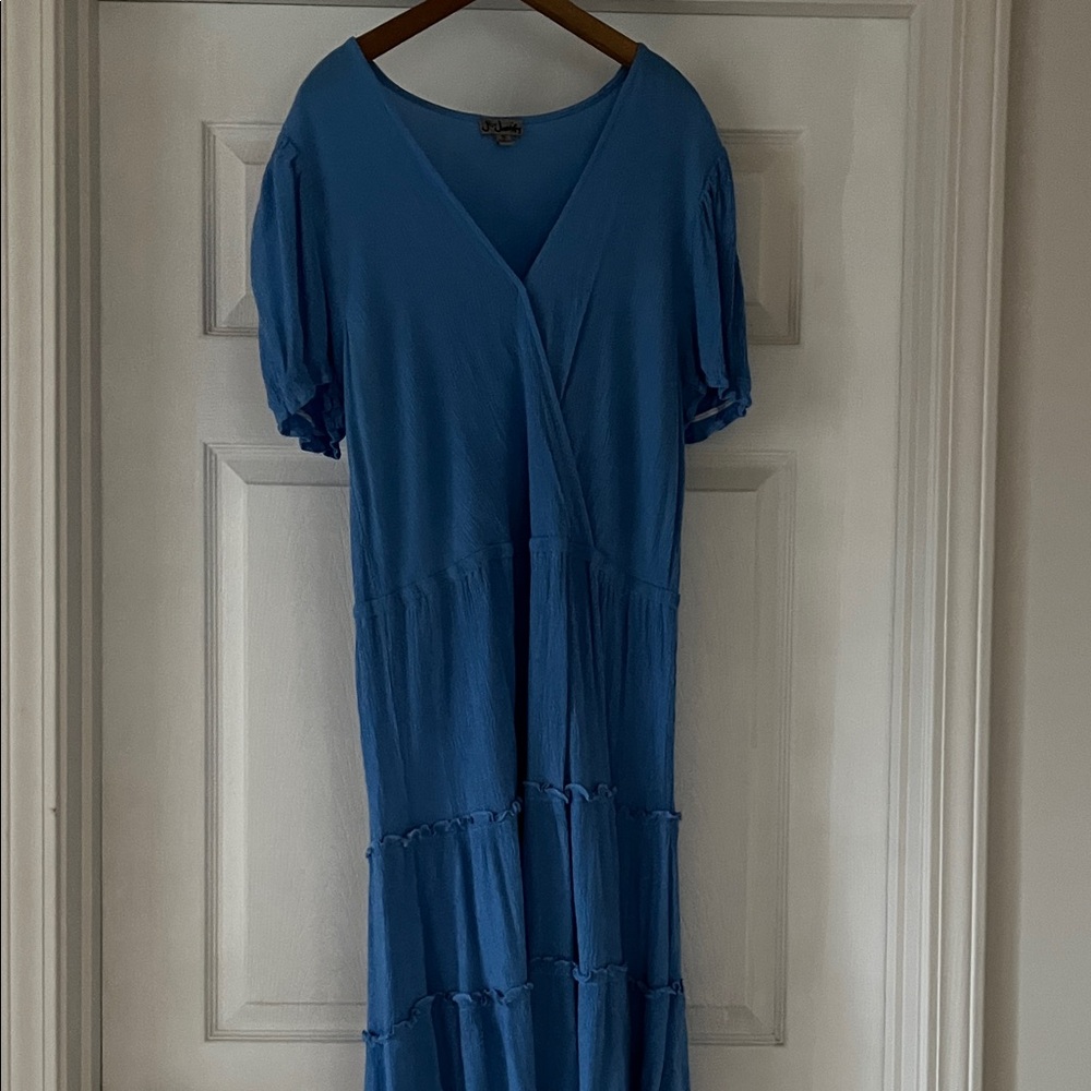 J for Justify Sky Blue Maxi Dress